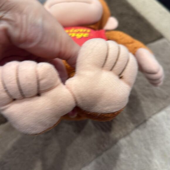 Curious George Toy - Brown and Red - Picture 3 of 5